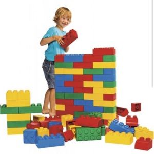 LEGO Soft Bricks - Not Sold to Public - MASSIVE SET 128pc - Giant Play Bricks